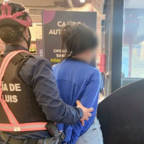 Lee más sobre el artículo San Luis: demoraron a una mujer que intentó robar productos en un supermercado frente a plaza Pringles