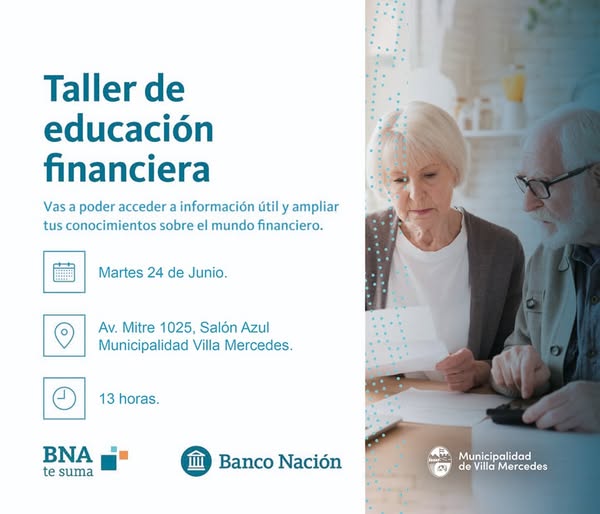 Lee más sobre el artículo El Banco Nación brindará talleres para adultos mayores sobre educación financiera y uso de la app BNA+