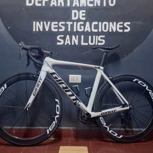 Lee más sobre el artículo Recuperan en San Luis una bicicleta de alta gama valuada en cinco millones de pesos