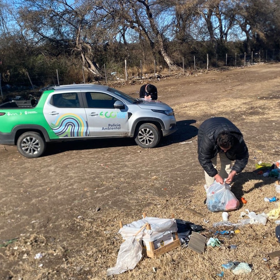 Lee más sobre el artículo Detectan infracciones por arrojo indebido de residuos en Villa Mercedes