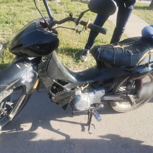 Lee más sobre el artículo Villa Mercedes: demoraron a una pareja que circulaba en una moto robada