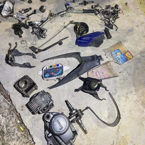 Lee más sobre el artículo Villa Mercedes: la Policía demoró a dos jóvenes con repuestos de motocicletas de dudosa procedencia