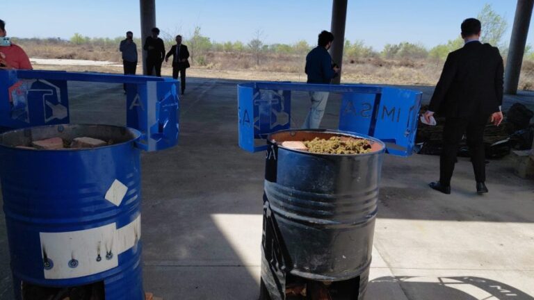 Lee más sobre el artículo Incineran casi 100 kilos de marihuana en Villa Mercedes con participación de instituciones y prensa