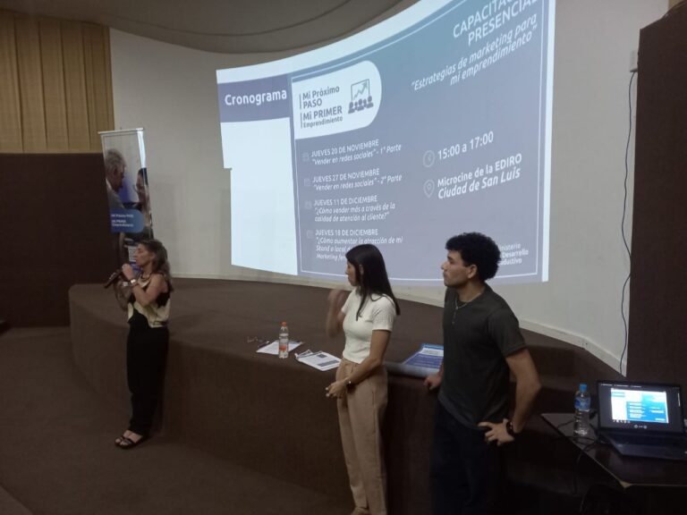 Lee más sobre el artículo Se realizarán capacitaciones presenciales y virtuales para fortalecer emprendimientos