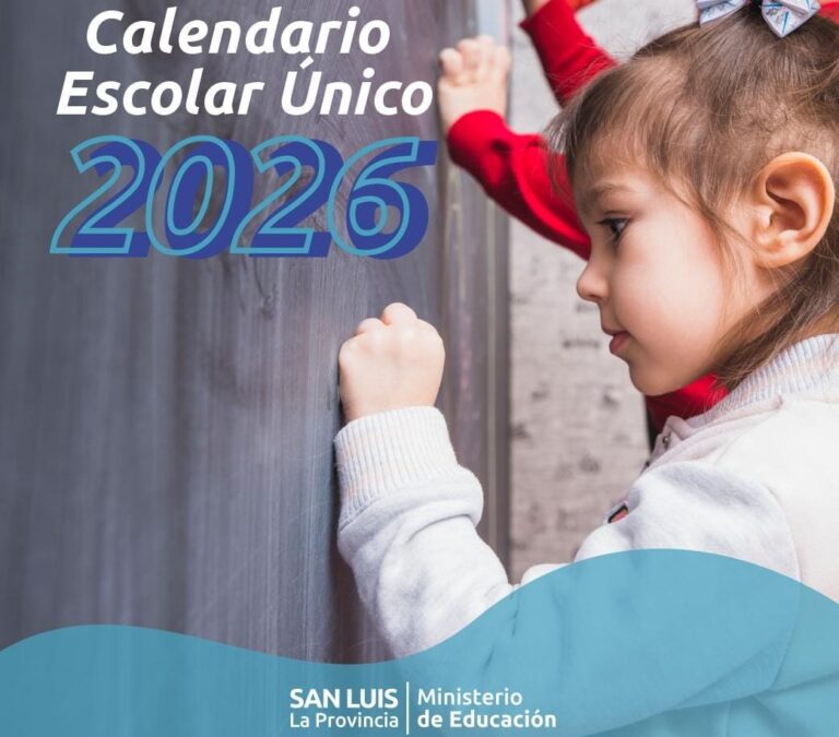 Lee más sobre el artículo San Luis confirmó el inicio del Ciclo Lectivo 2026: las clases comenzarán el 23 de febrero