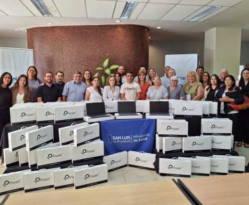 Lee más sobre el artículo Entregaron otras 65 computadoras a centros de salud del norte y oeste provincial