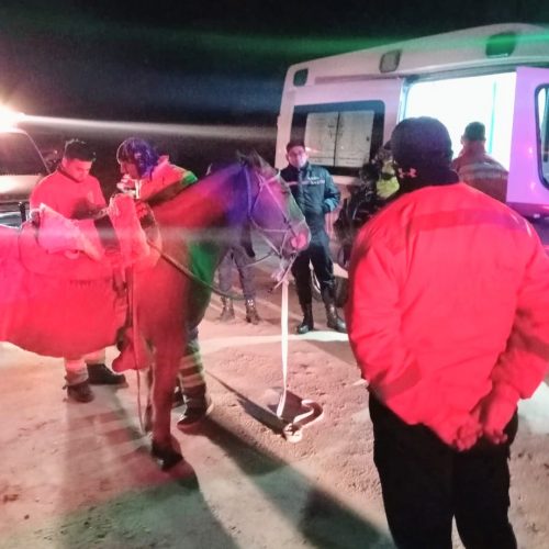 Lee más sobre el artículo Potrero de los Funes: rescataron a una mujer lesionada durante una caminata en la zona serrana