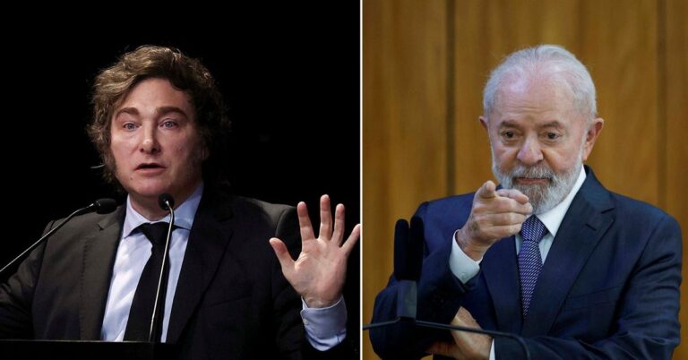 Lee más sobre el artículo Milei desembarca en Brasil para apoyar la candidatura de Flávio Bolsonaro y tensiona con Lula