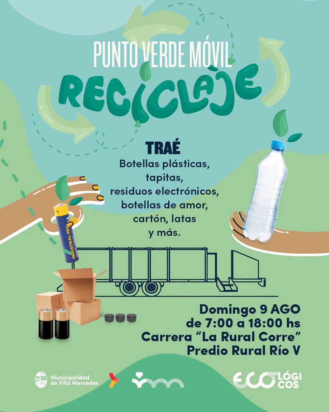 Lee más sobre el artículo El Punto Verde Móvil se suma a la primera edición de “La Rural Corre”